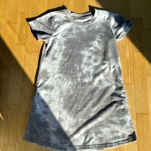 Tie dye southern shirt dress xs with pockets